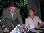 presidente da ABEOC, Jos� Eduardo de Souza Rodrigues e a presidenta do S�o Paulo Convention & Visitors Bureau, Annie Morrisey, assinam conv�nio que prorroga por mais um ano acordo de coopera��o entre as duas entidades